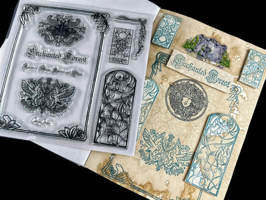 Enchanted Forest Clear Stamp