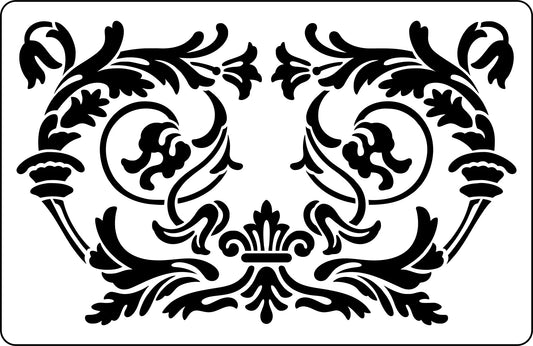 Ornaqte Panel JRV Stencil