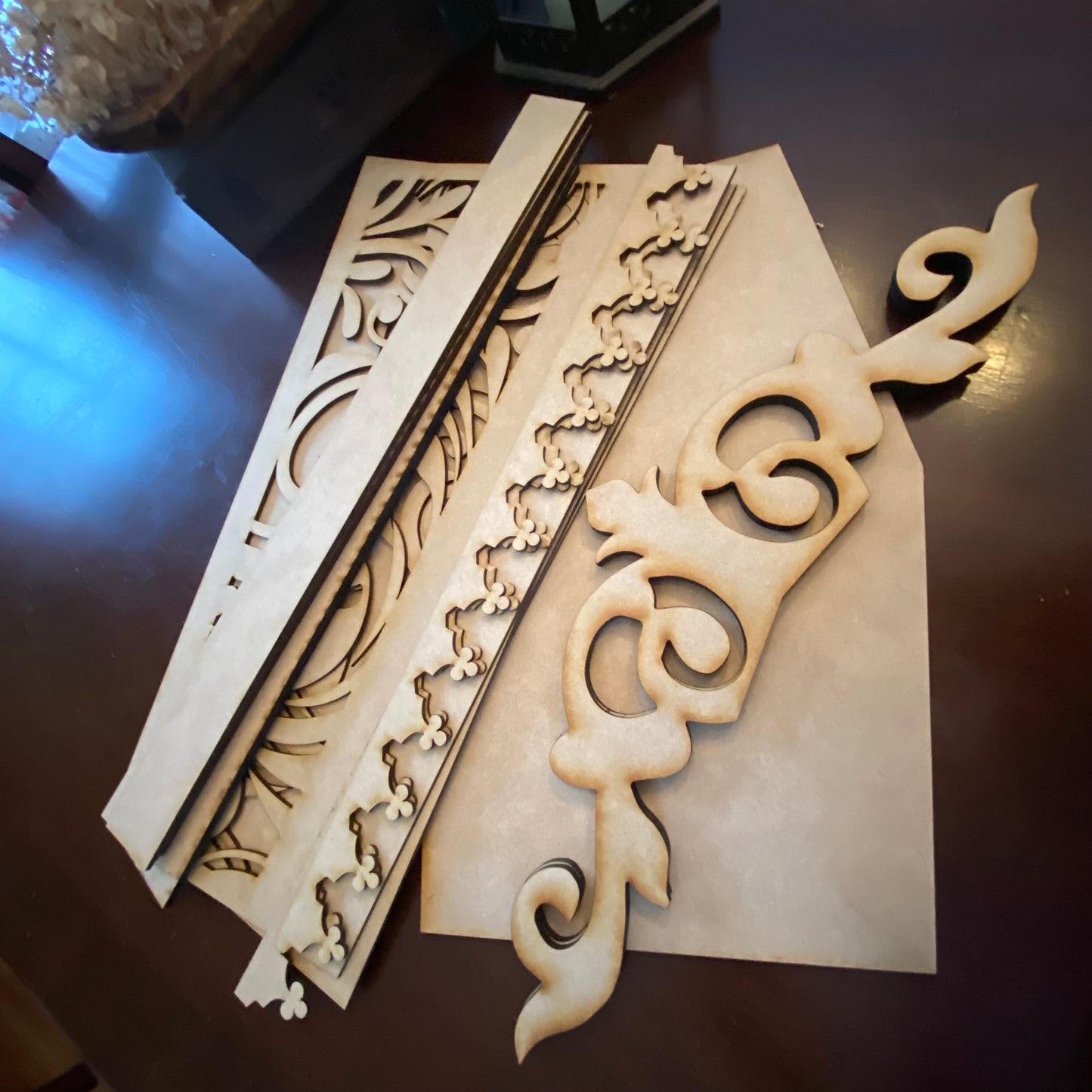 DIY Kit- Vintage Inspire Salvaged Architectural Pendiment for the Creative Course Collab