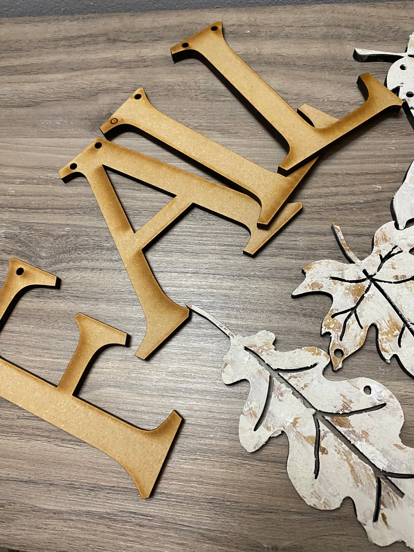 Fall Chippy Leaf Garland Kit | Creative Cottage Edition