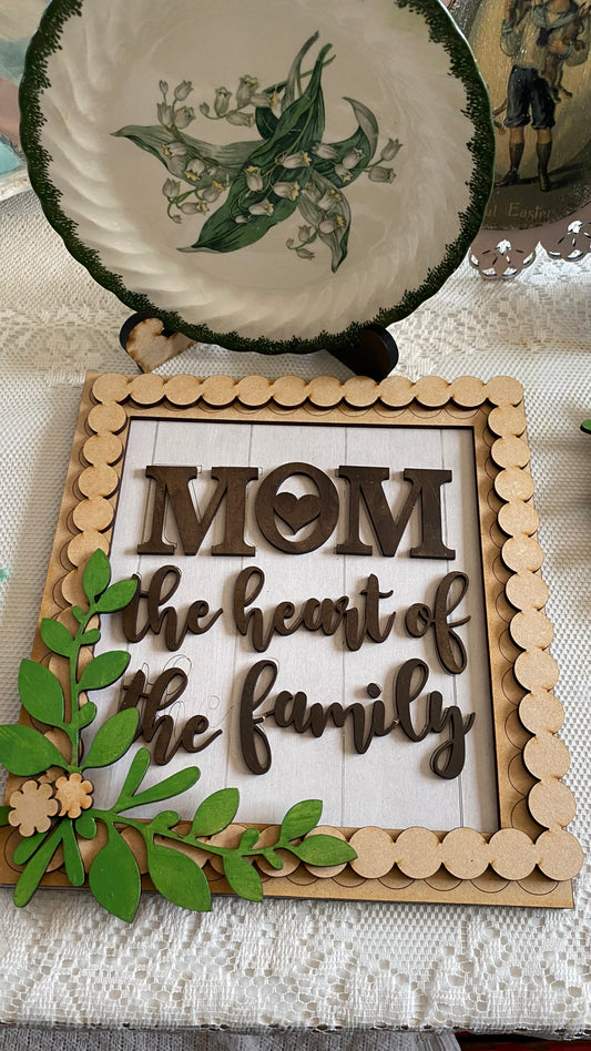 Handmade DIY Mother’s Day Signs – Unfinished MDF Craft Set