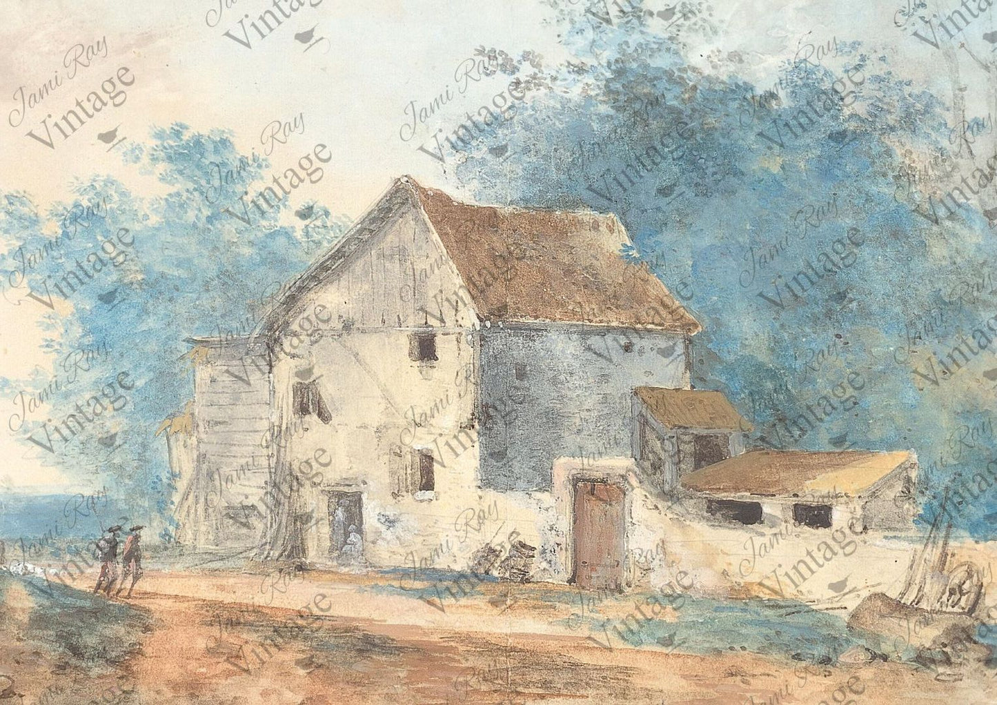 Cottage Road A4 JRV Rice Paper