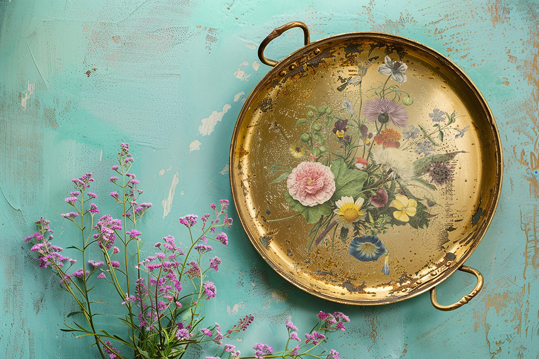Wilde Bloemen IOD - TRANSFER 8 x 12” PAD