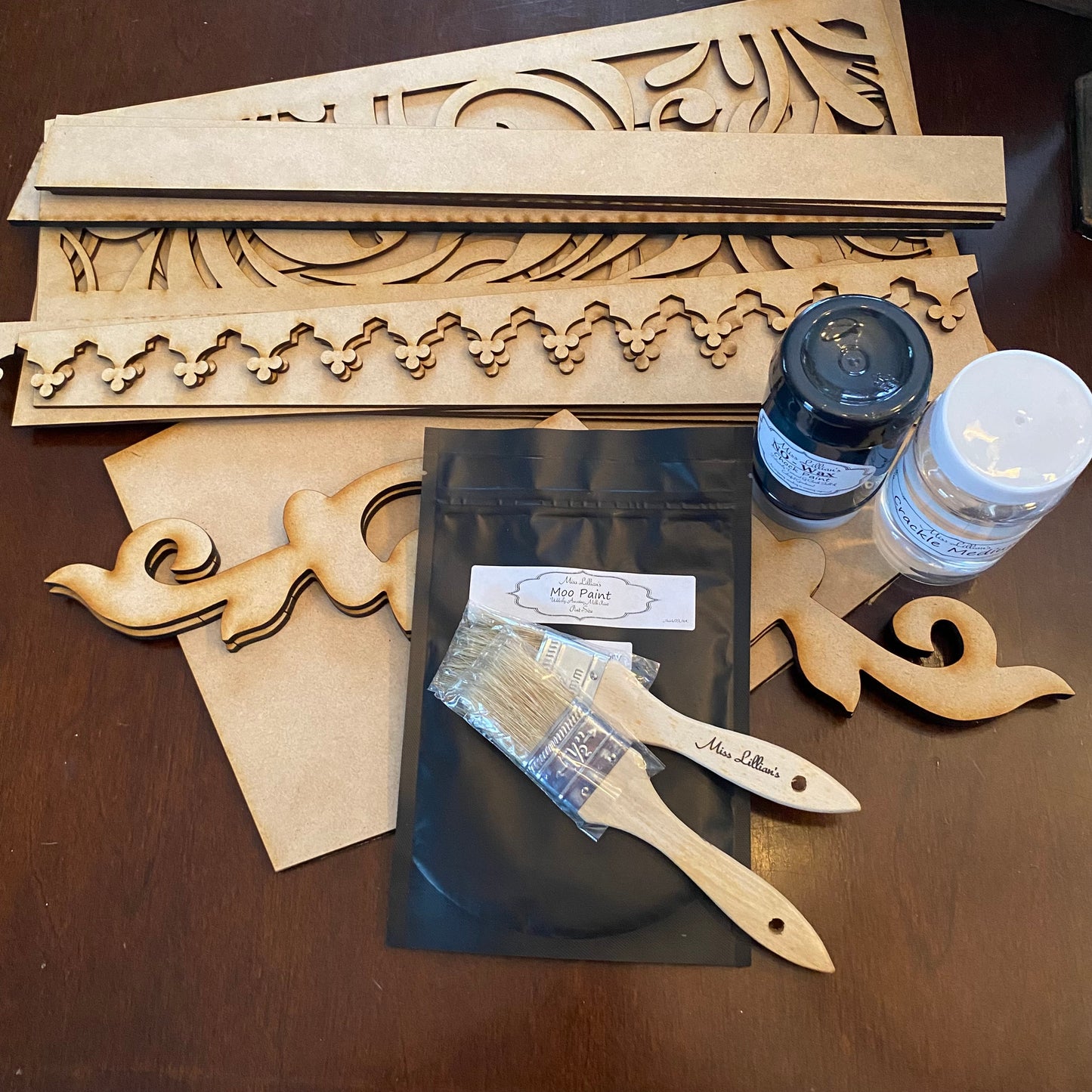 DIY Kit- Vintage Inspire Salvaged Architectural Pendiment for the Creative Course Collab