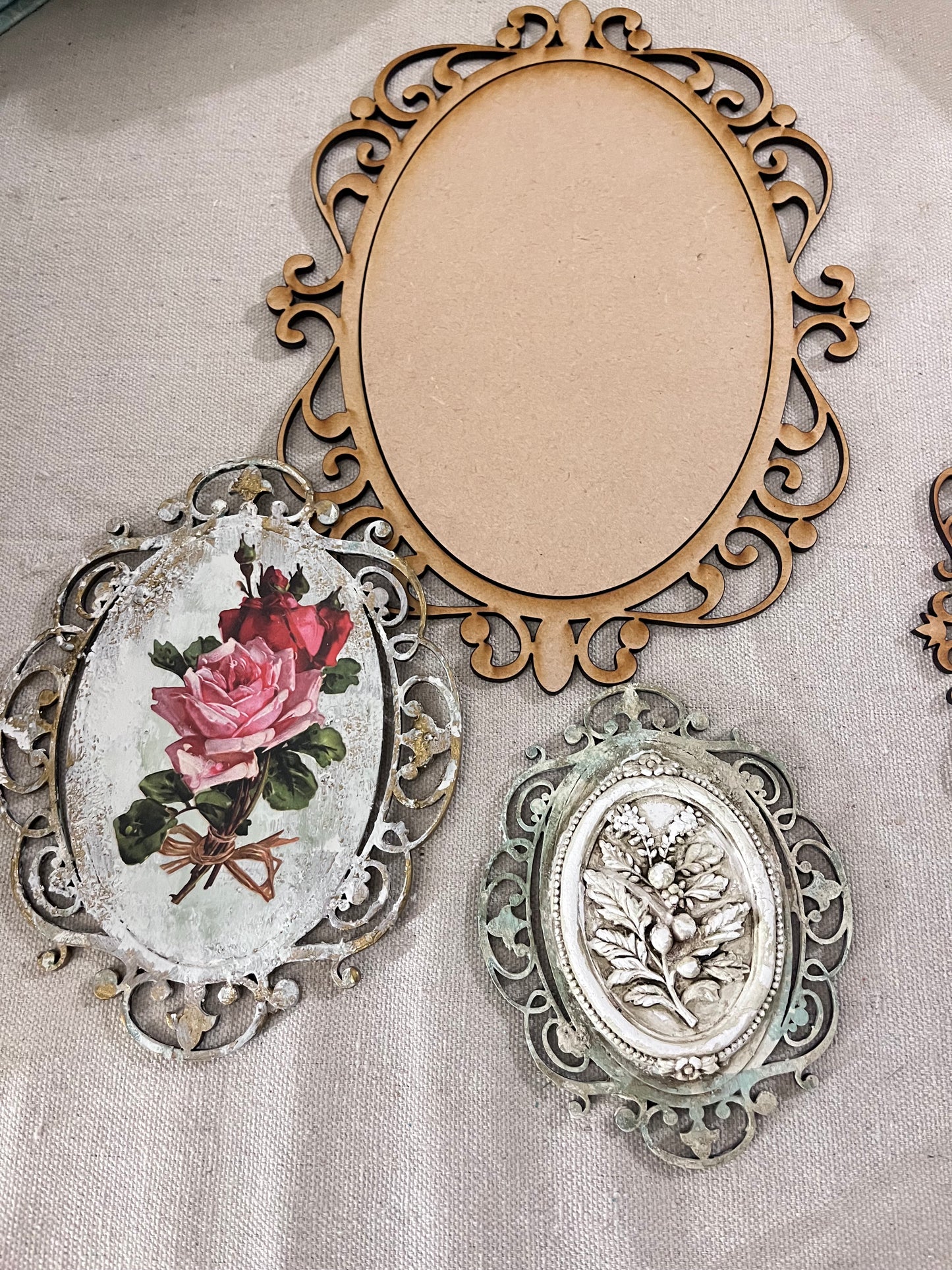 Atelier Oval Surface | Solid Ornate – Set of 4