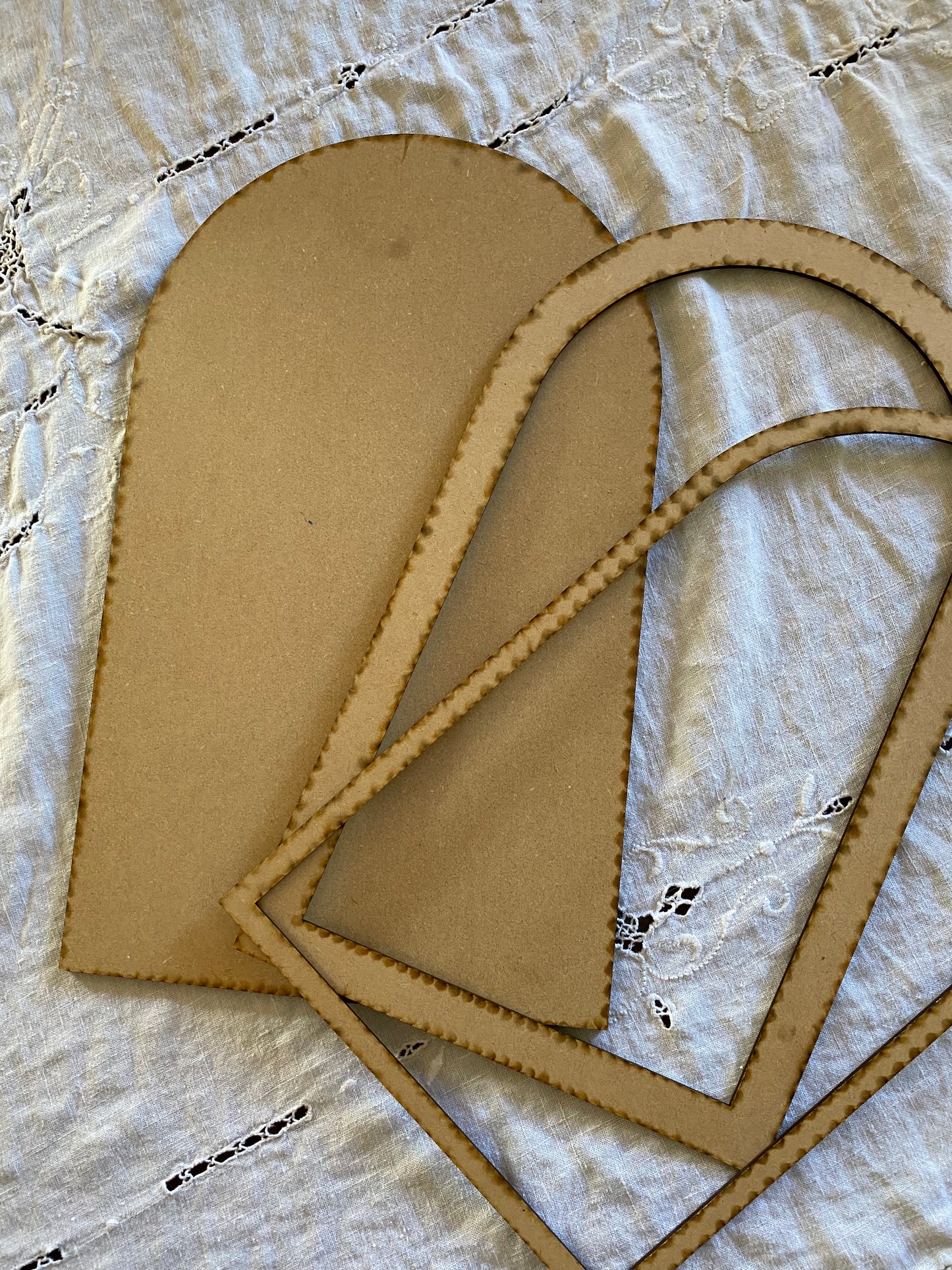 Large Decorative Rounded Top Framed ~ DIY Surface