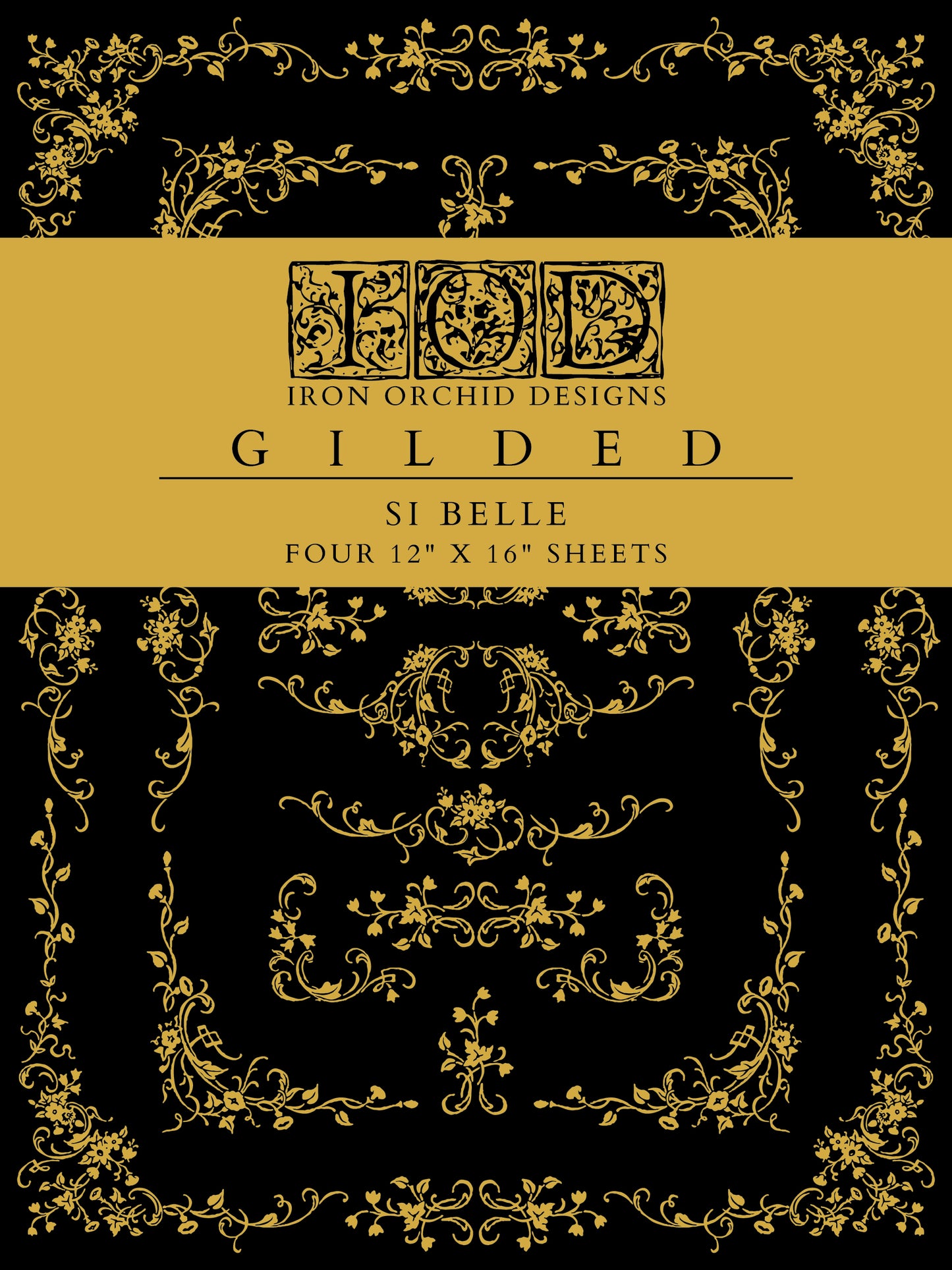 Si. Belle IOD Foil TRANSFER PAD 12" x 16"
