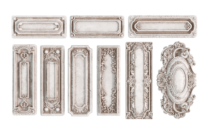 IOD - Conservatory Labels Décor Mould