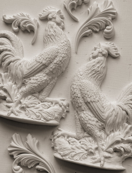 IOD - Chanticleer 5" x 7" Décor Mould