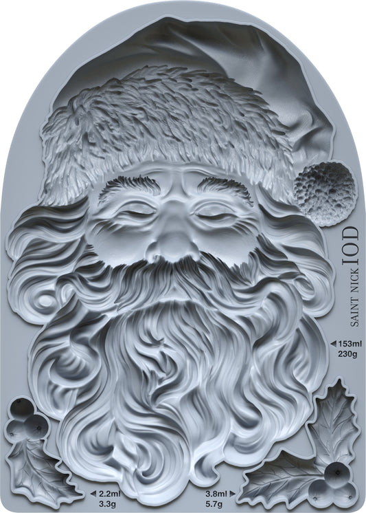 IOD - Saint Nick Décor Mould