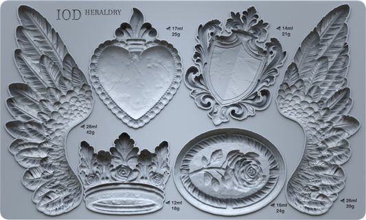 IOD -Heraldry Décor Mould