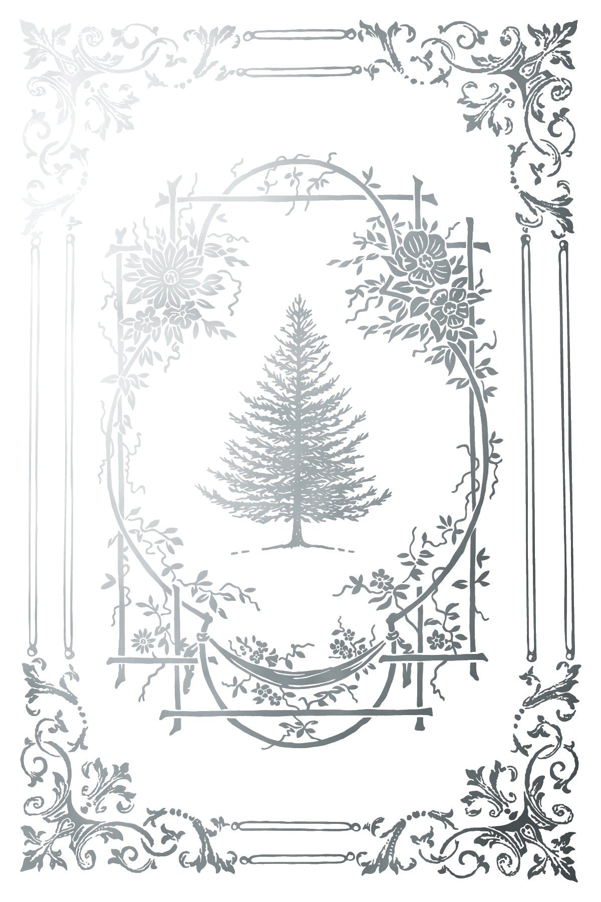 PRE - ORDER IOD - Figgy & Flourish Foil TRANSFER 8 x 12ā PAD
