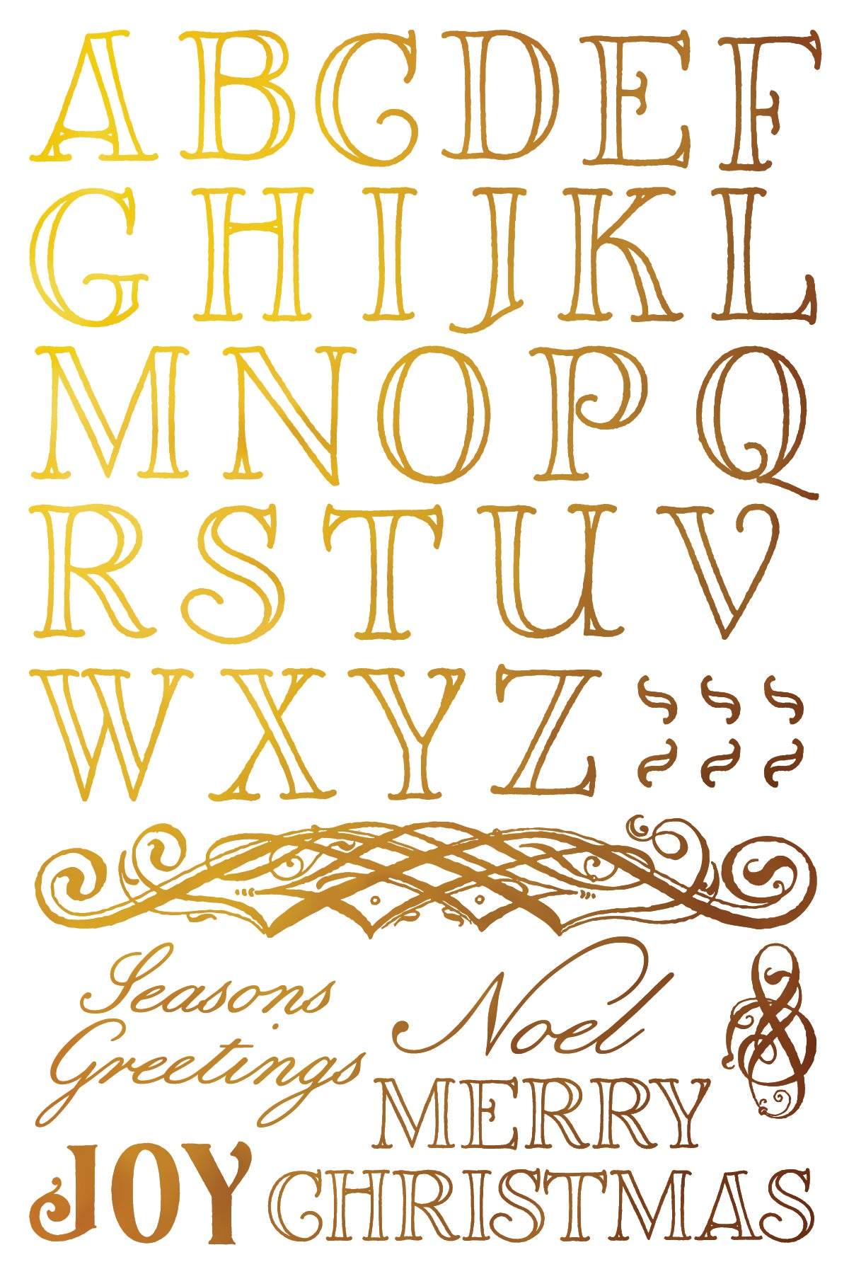 PRE - ORDER IOD - Figgy & Flourish Foil TRANSFER 8 x 12ā PAD