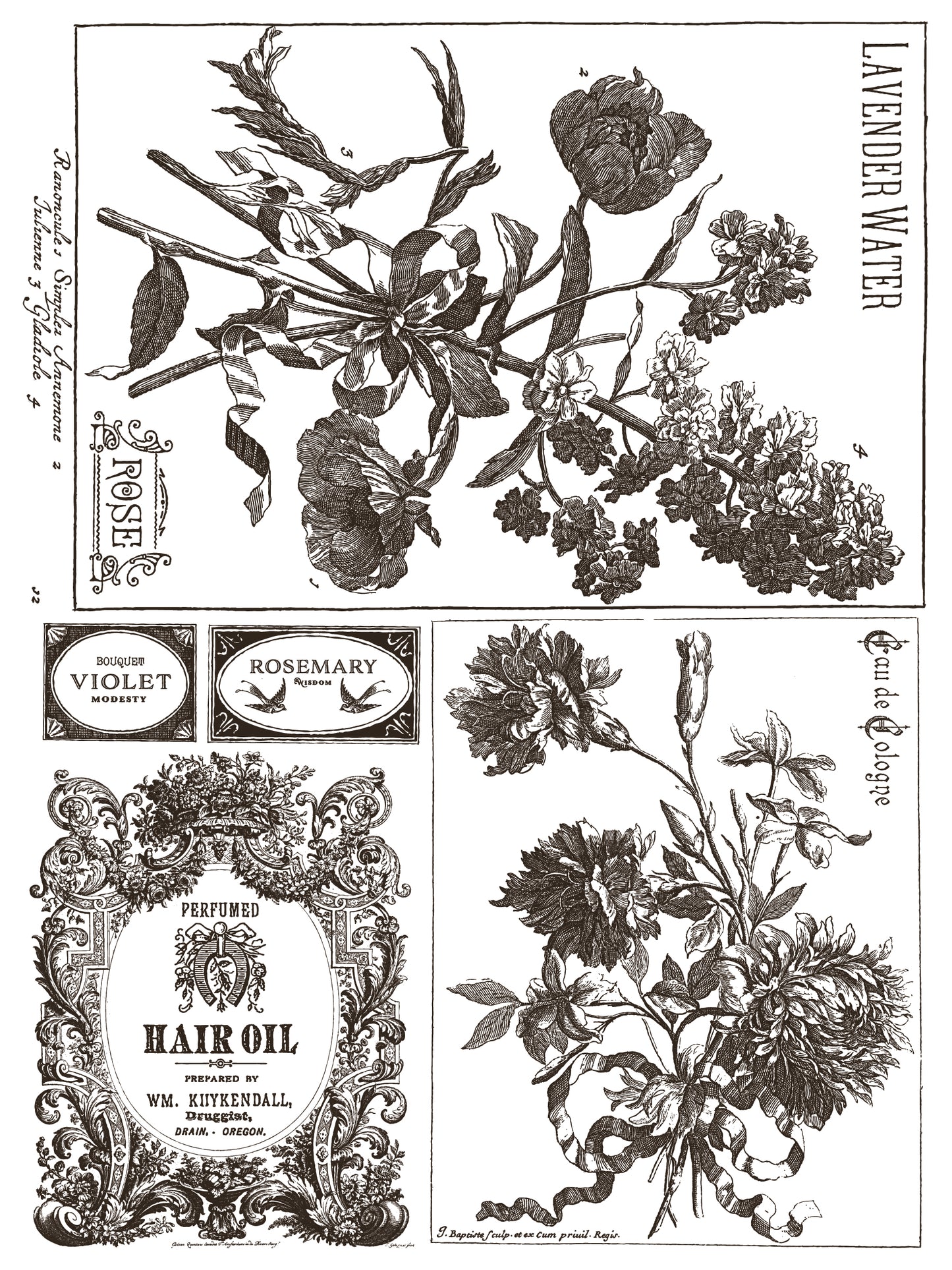 FLORIOGRAPHY Paint In-Lay by IOD