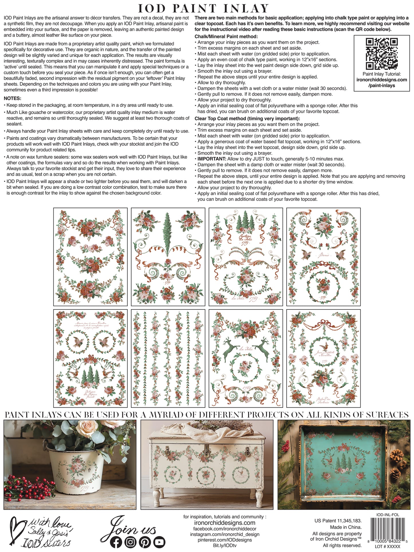 La Foile Paint Inlay by IOD