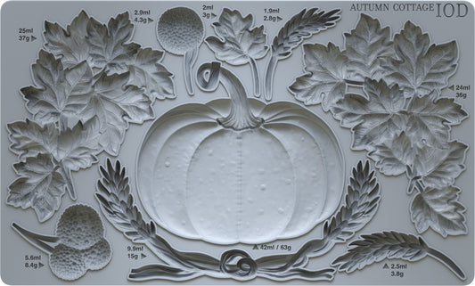 IOD - Autumn Cottage Décor Mould