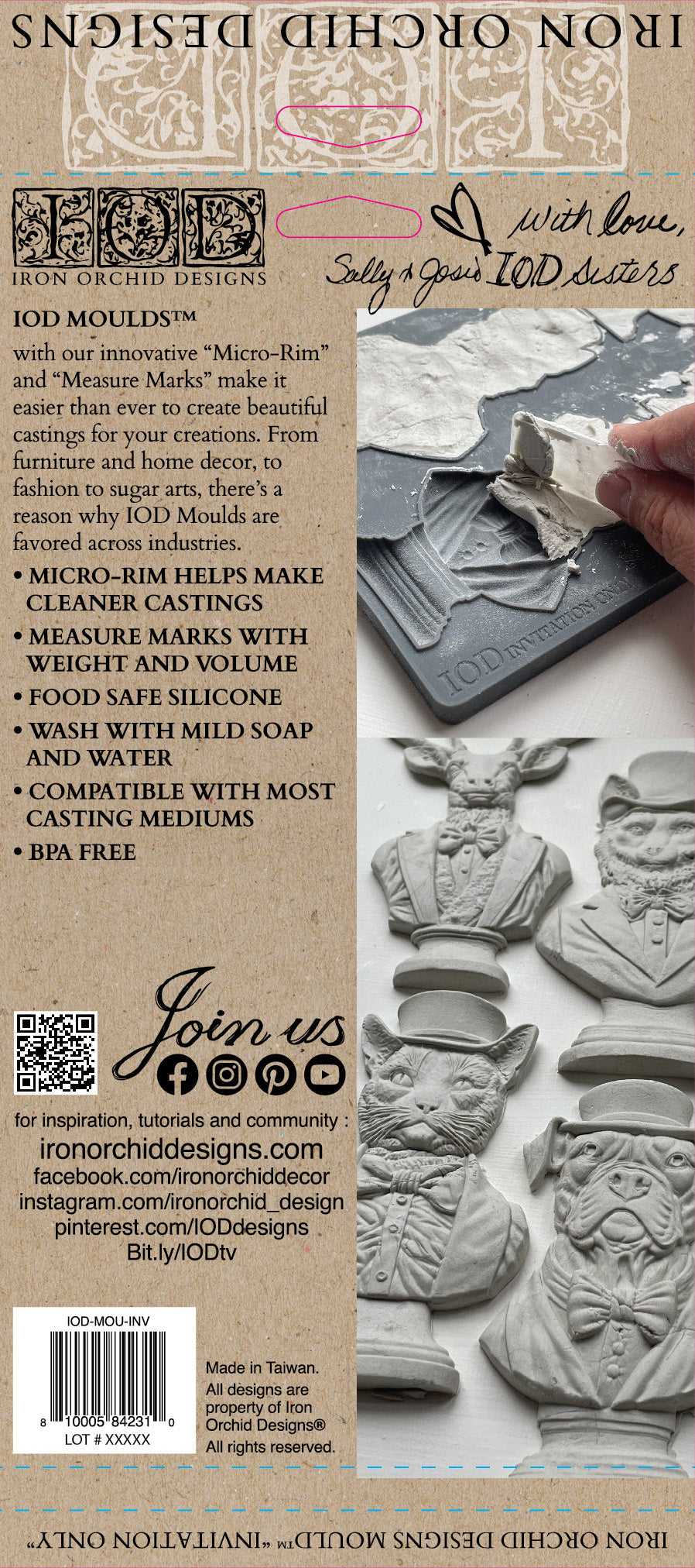 IOD - Invitation Only Décor Mould