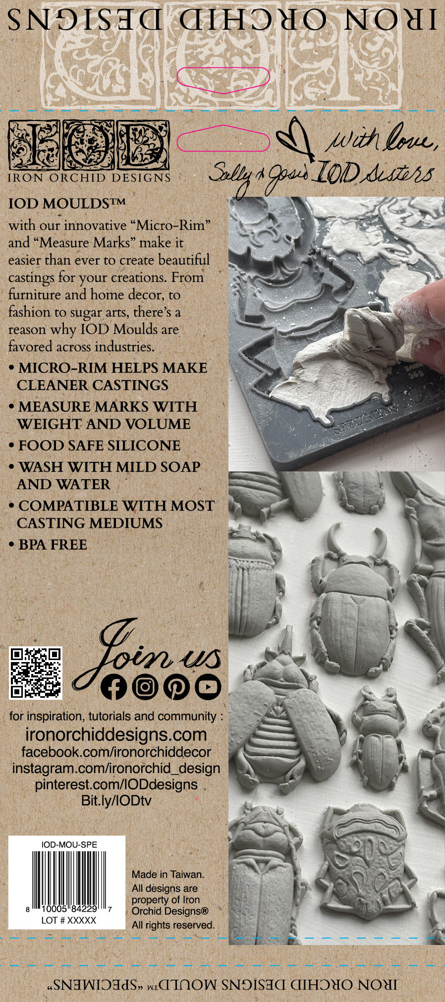 IOD - Specimens Décor Mould