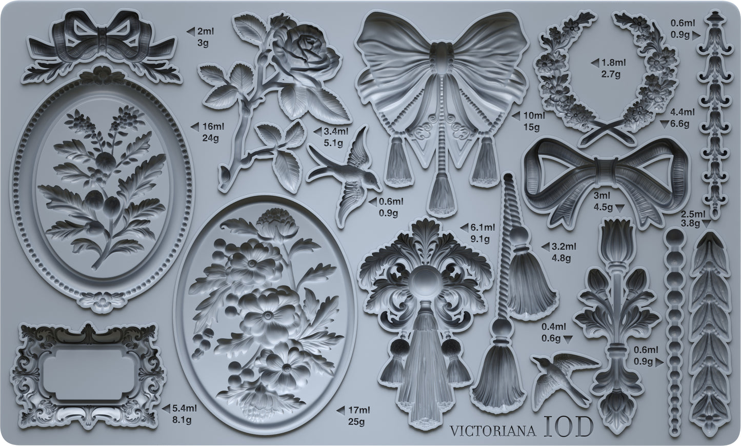 Pre- Order IOD - Victoriana Décor Mould