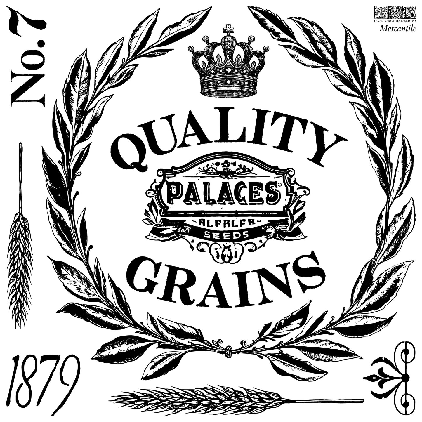 IOD - Mercantile 12×12 IOD STAMP