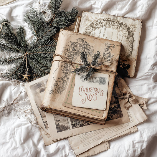 IOD Christmas Post 12×12 DECOR STAMP