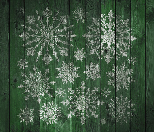 Vintage Snowflakes IOD 12 x 12 Decor Stamp