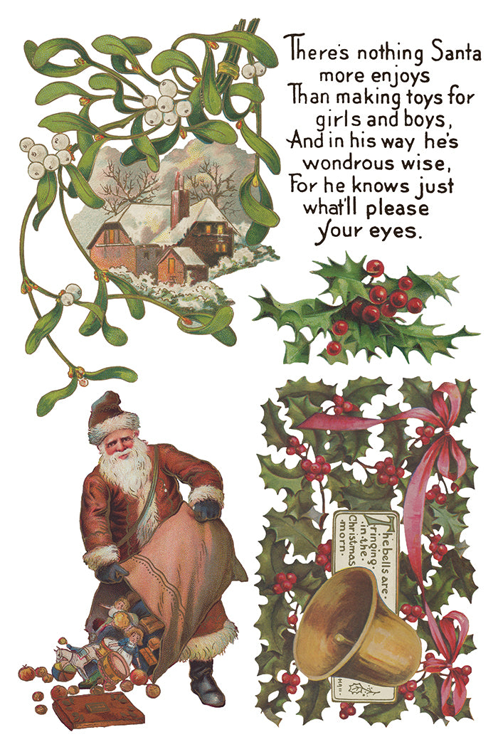PRE- ORDER IOD - Christmas Joy TRANSFER 8 x 12ā PAD
