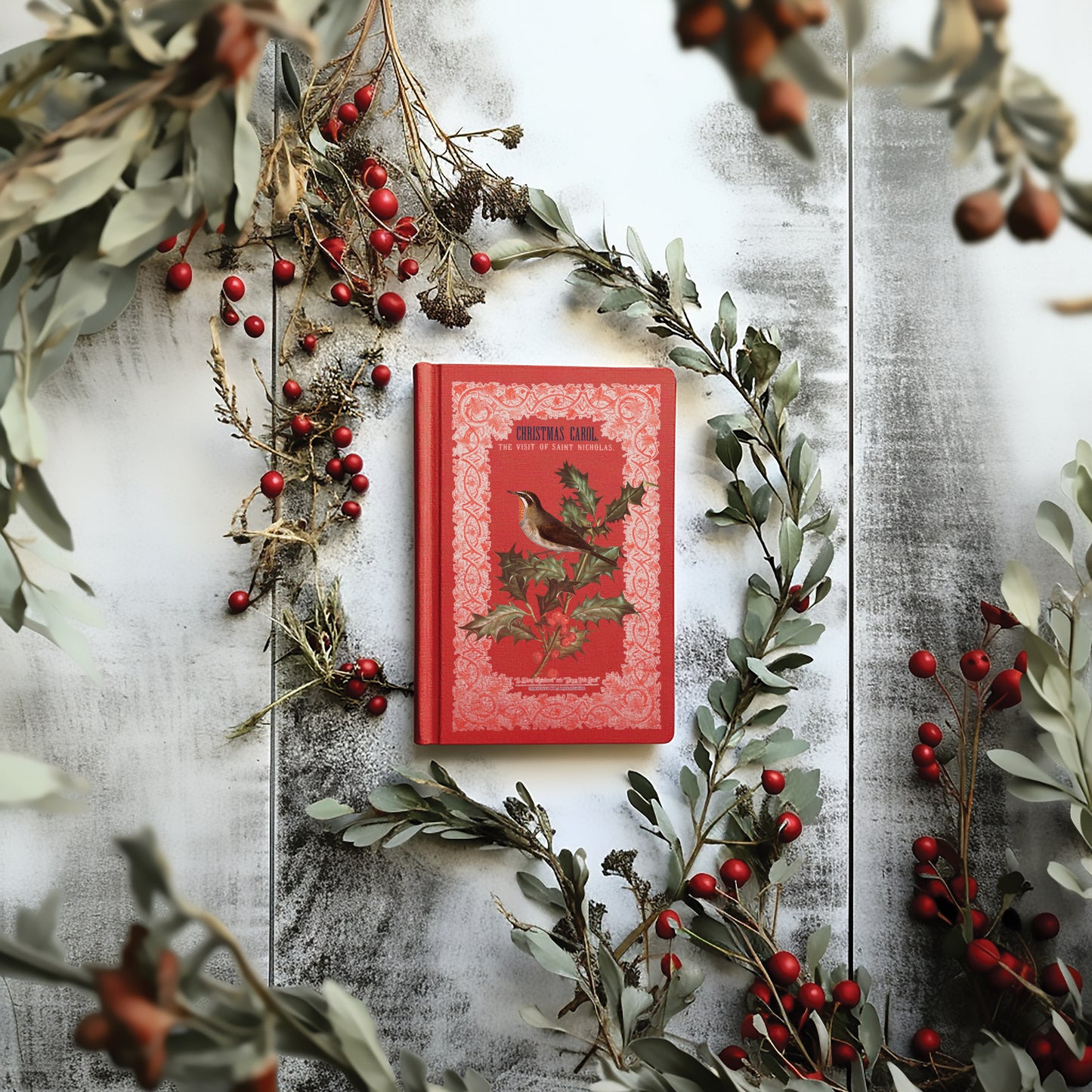 PRE- ORDER IOD - Winter Botanist TRANSFER 8 x 12ā PAD