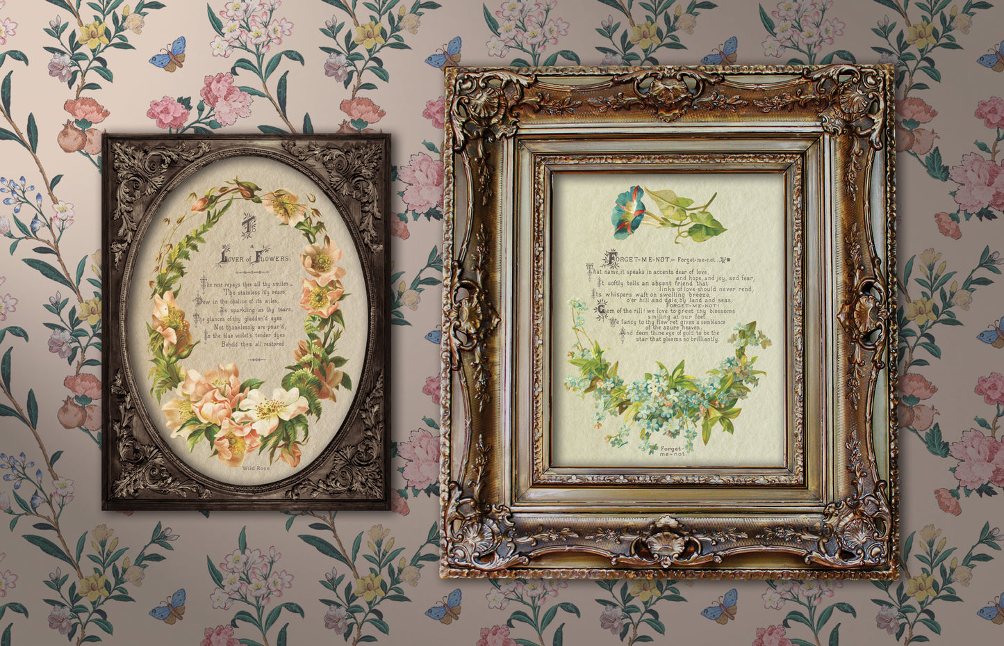 Lovers of Flowers IOD - TRANSFER PAD