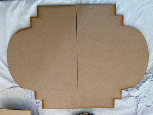 Arched Top Rectangle DIY Surface – Create Custom Cottage Signs