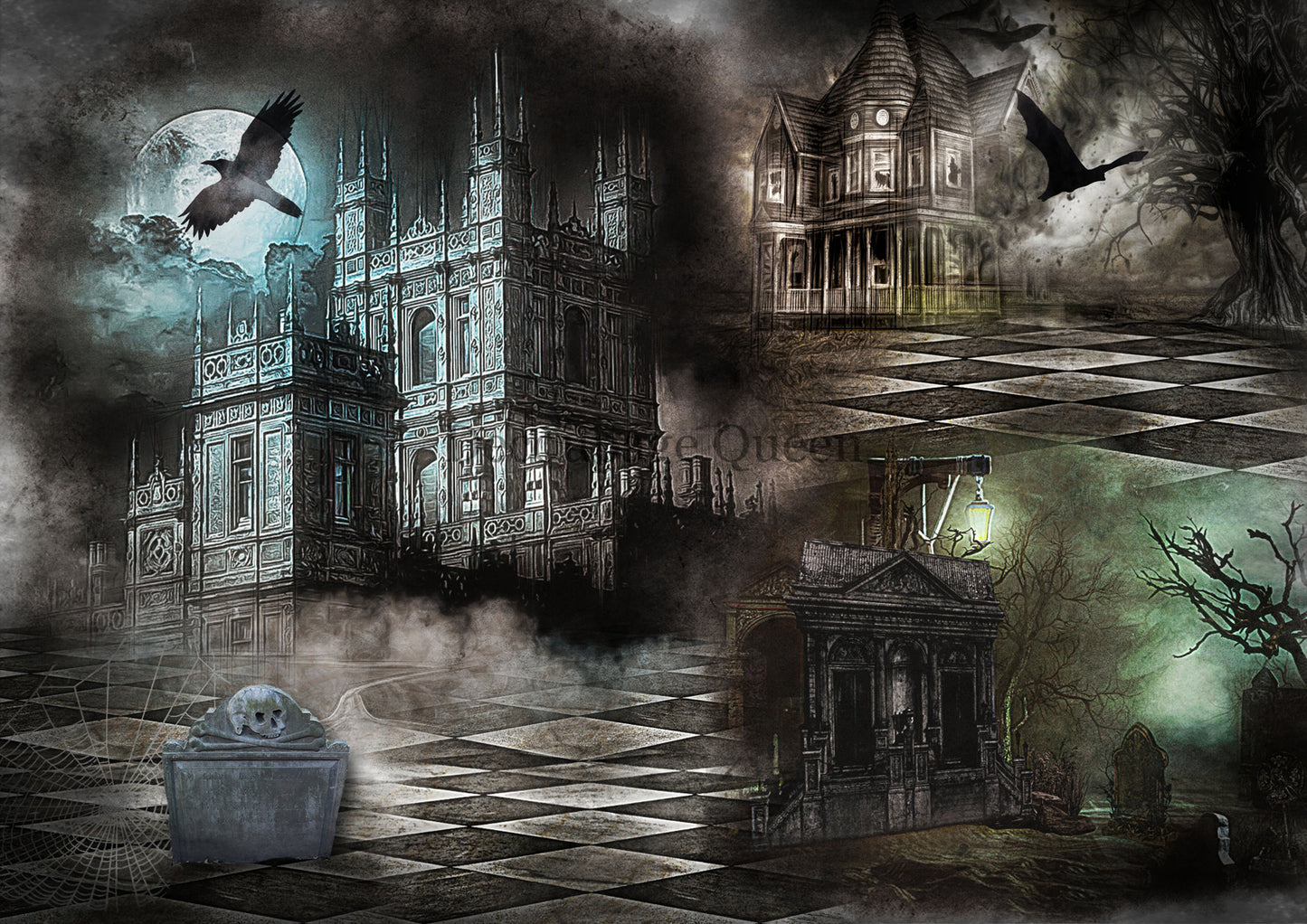 Haunted Places - Rice Paper