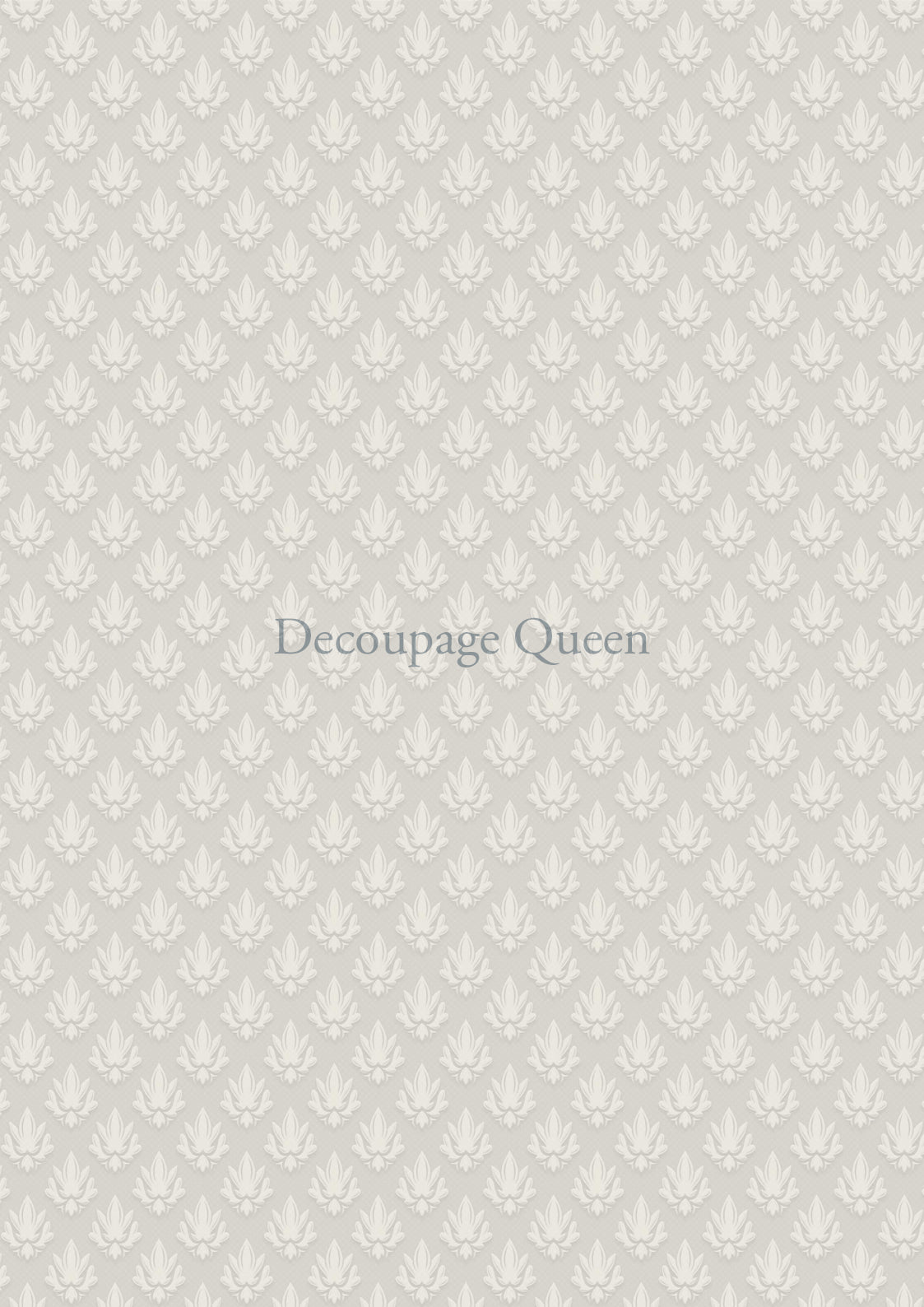 Delicate Tiles Paper A3 Decoupage Queen