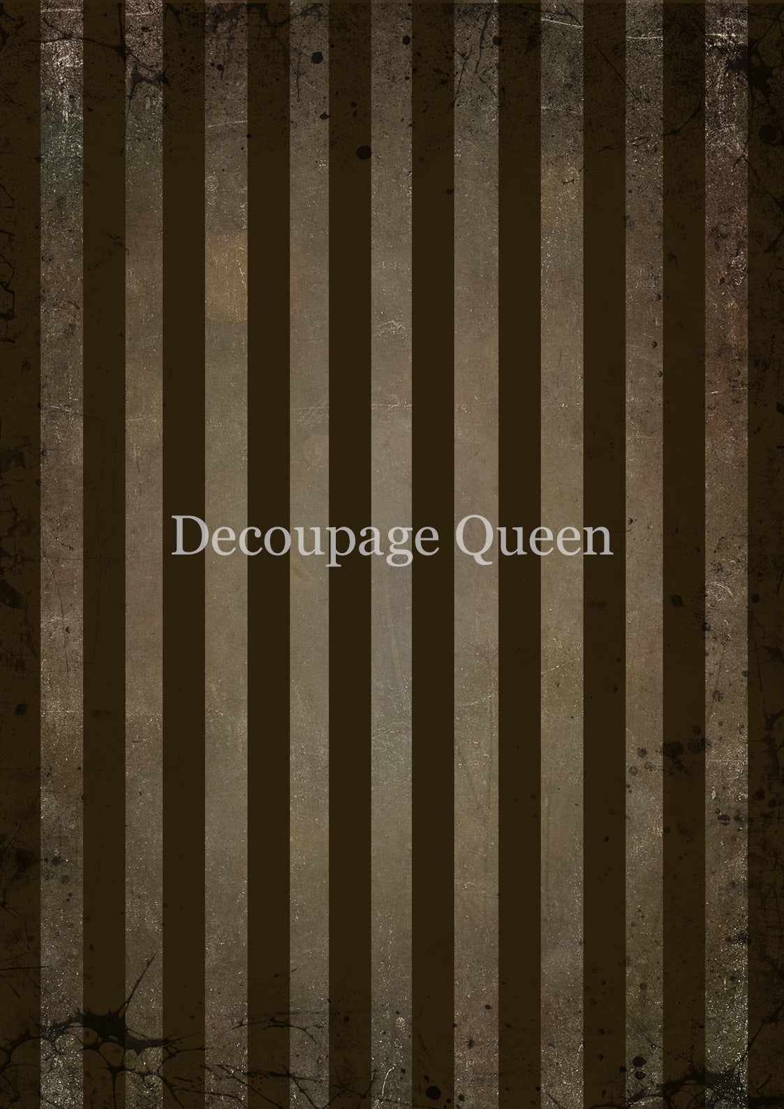 Brown Stripes Rice Paper A3
