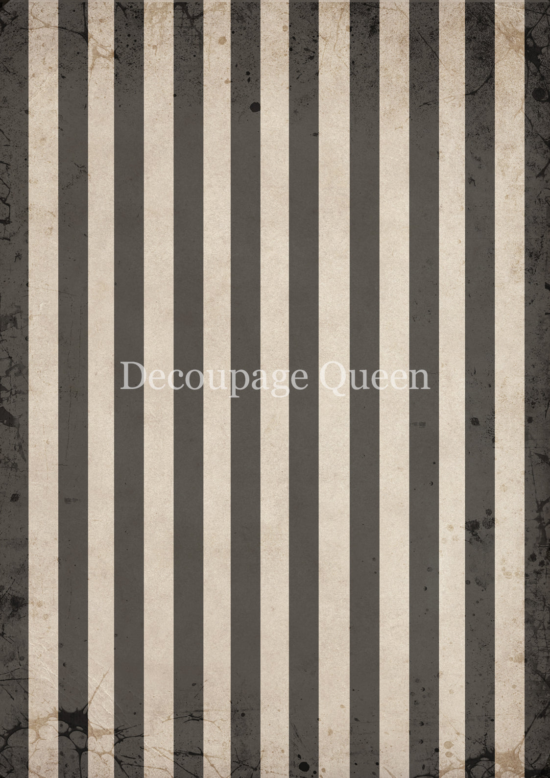 Gray and Tan Stripe Rice Paper A3