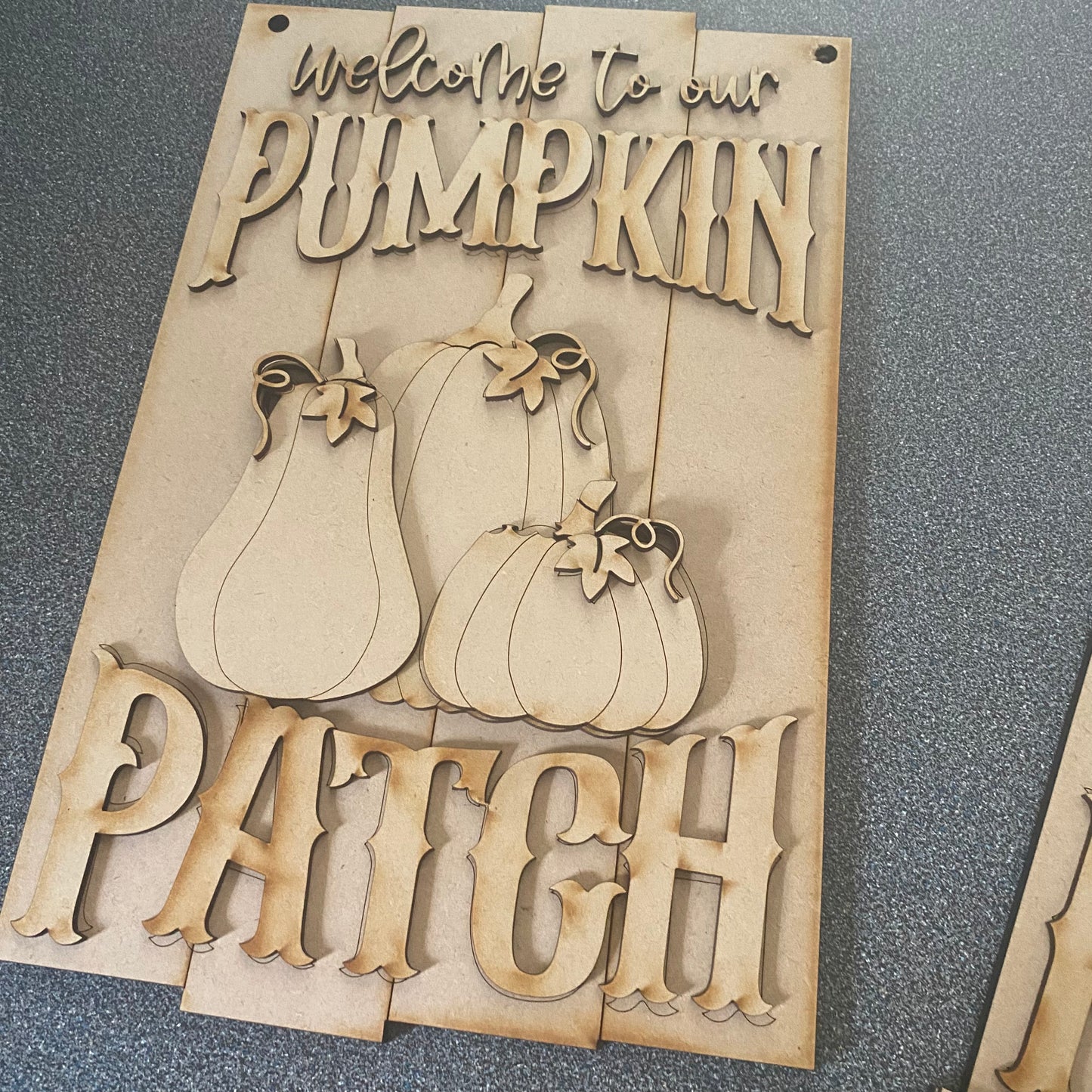 Pumpkin Patch Sign - DIY
