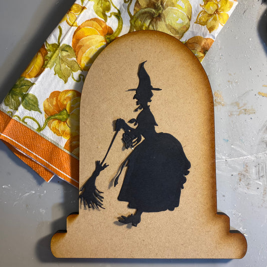 DIY Halloween Witch Cloche Kit