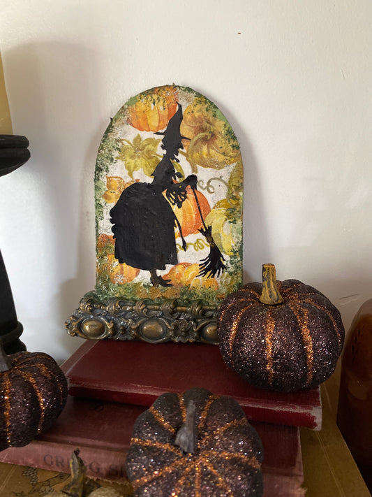 DIY Halloween Witch Cloche Kit