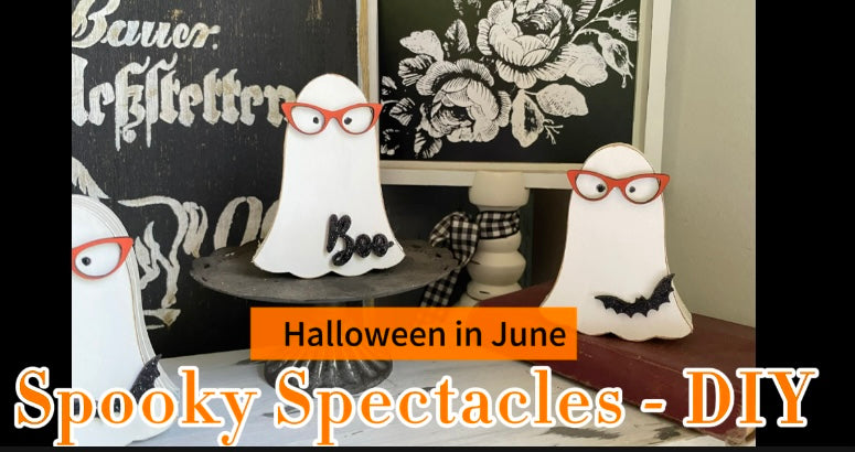 Spooky Spectacles – Ghost Shelf Sitter DIY Kit