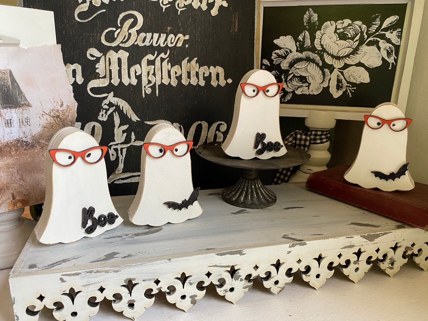 Spooky Spectacles – Ghost Shelf Sitter DIY Kit