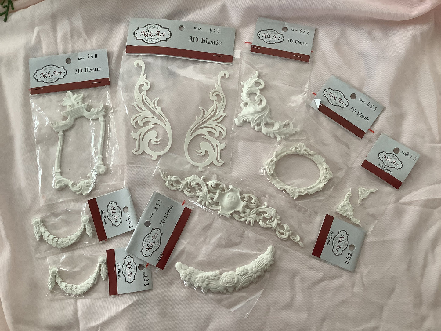 Nik·Art Embellishment Bundle No. 1 — Small (10 Pieces) | Rare European Decorative Castings