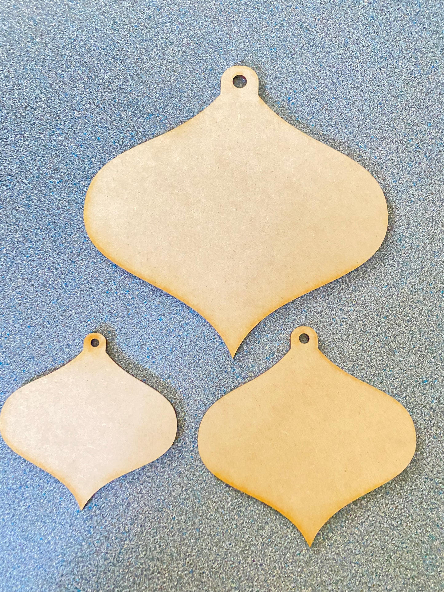 Ornament Bundle No. 5 – Classic Teardrop Ornament Trio (3-Piece Laser-Cut MDF Set)
Rooted in Creativity Surface Line