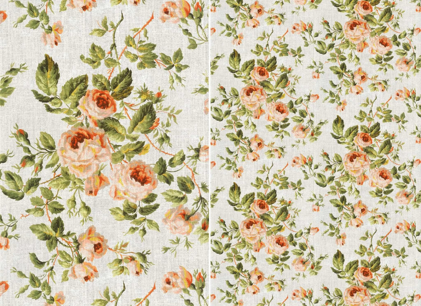 Burlap Roses - Decoupage Paper - Roycycled