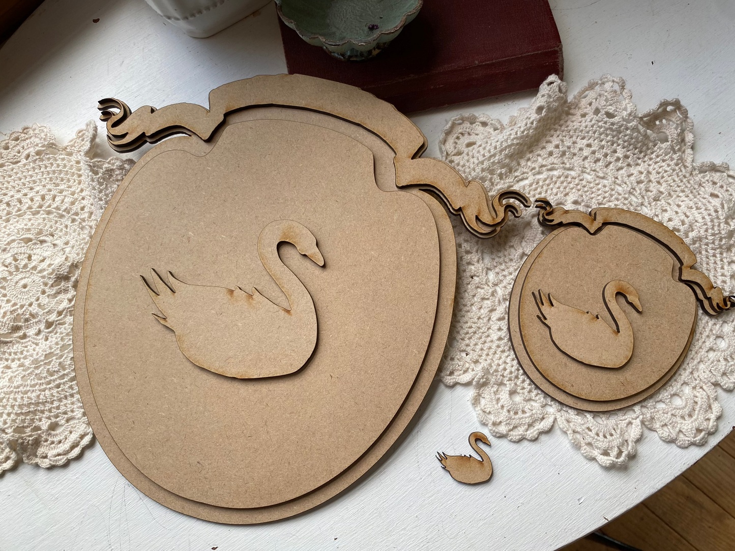 The Ribbon Frame Duo - Mdf DIY Surface