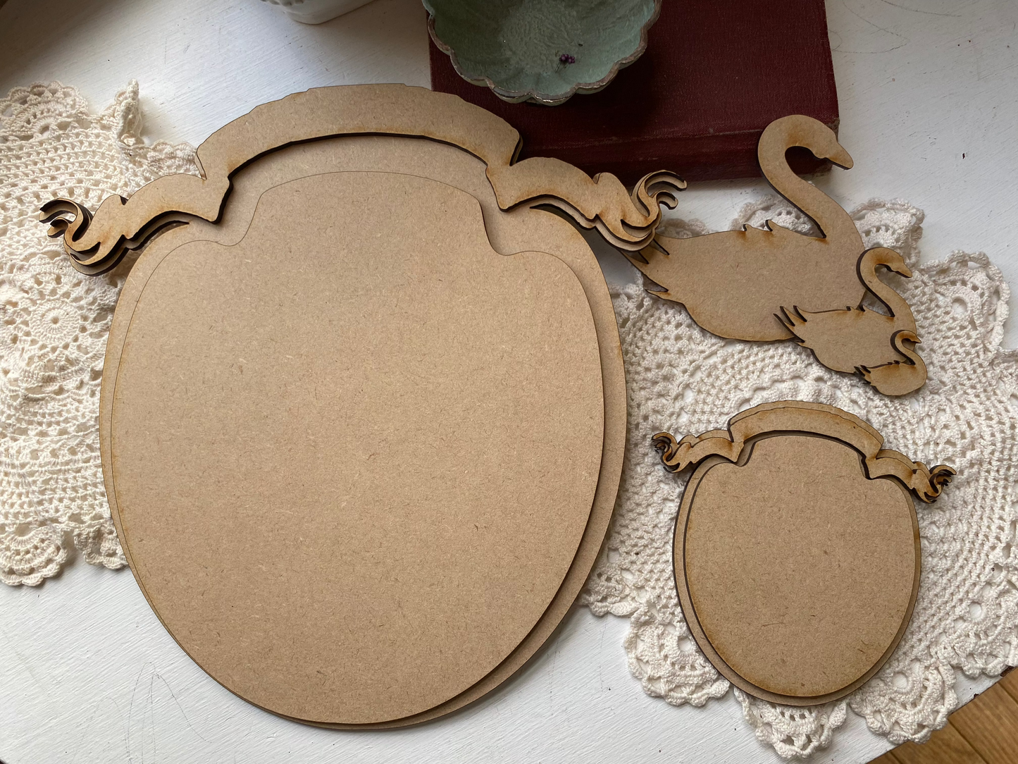 The Ribbon Frame Duo - Mdf DIY Surface
