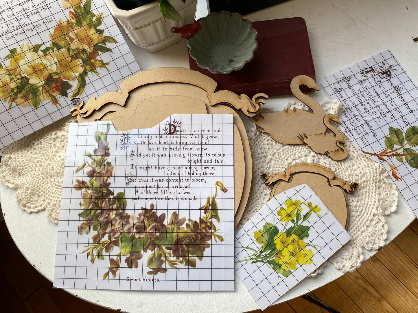 The Ribbon Frame Duo - Mdf DIY Surface