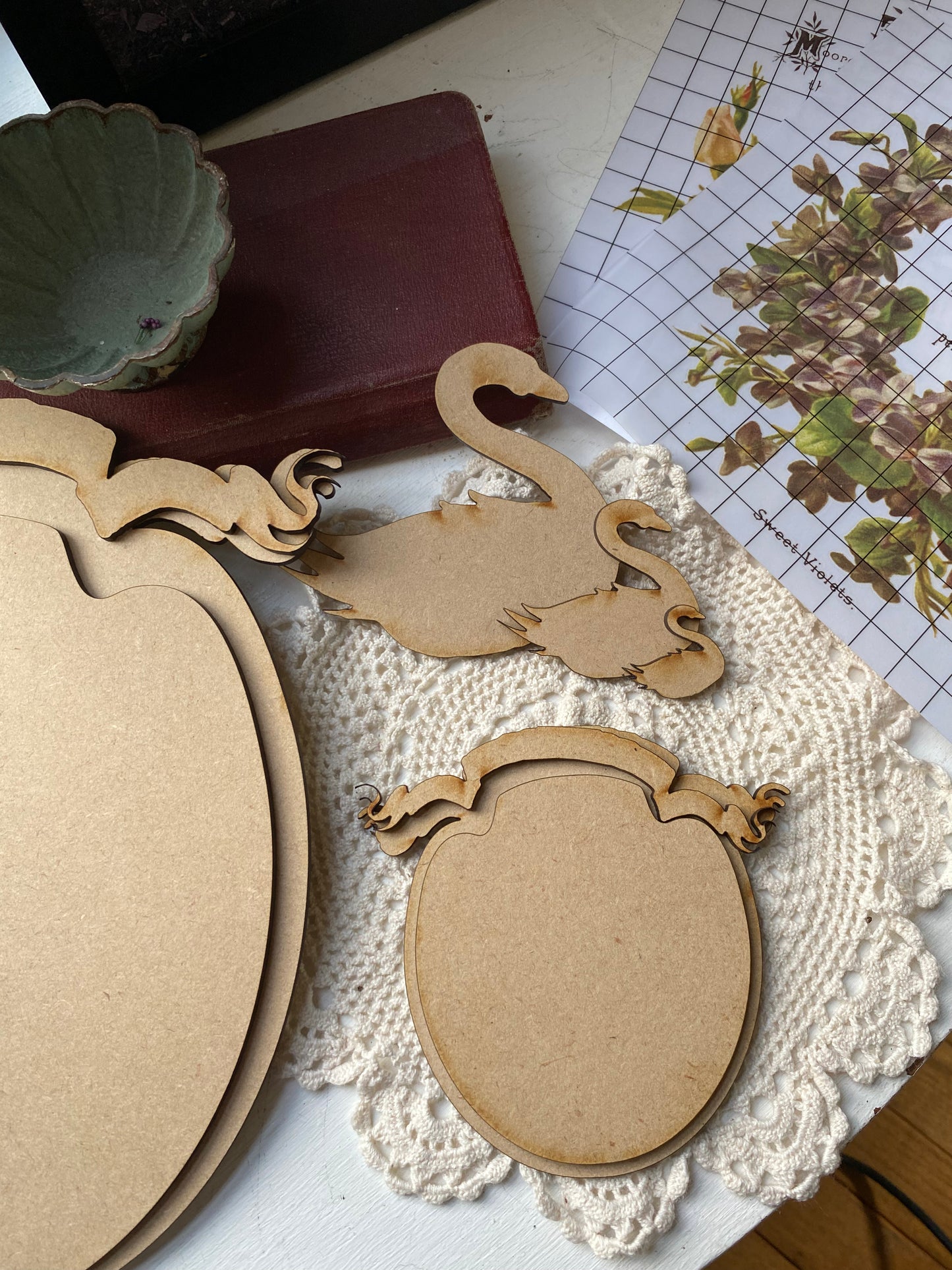 The Ribbon Frame Duo - Mdf DIY Surface