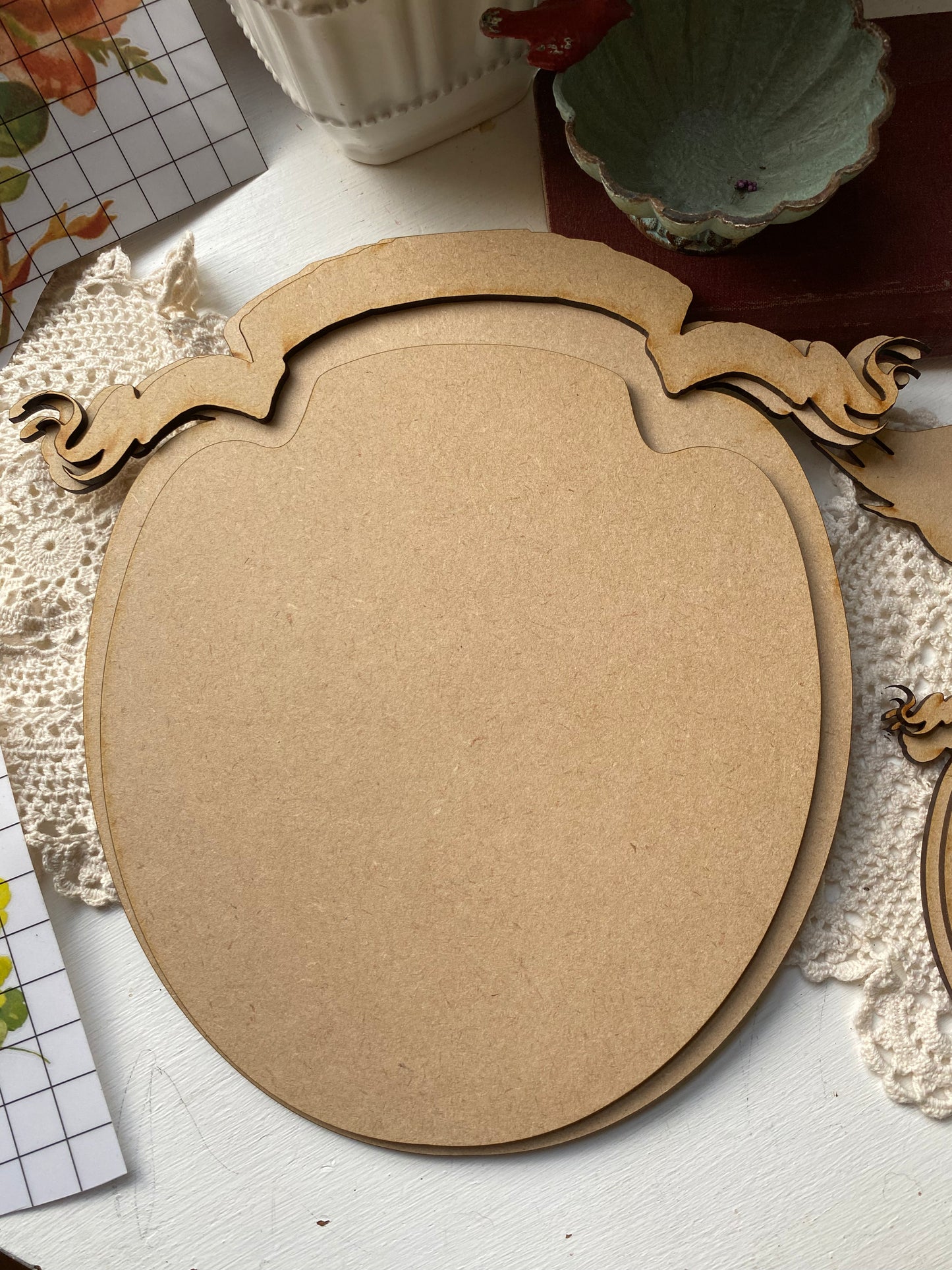 The Ribbon Frame Duo - Mdf DIY Surface