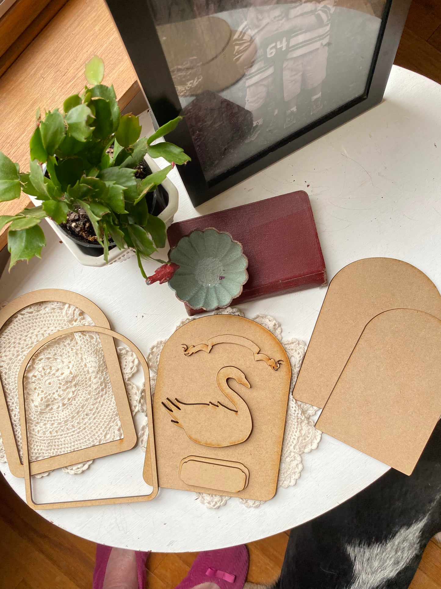 The Petite Arch Layered Frame - Mdf DIY Surface