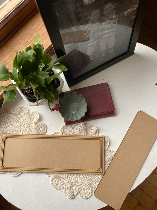 The Makers Sign Board - MDF Frame Surface