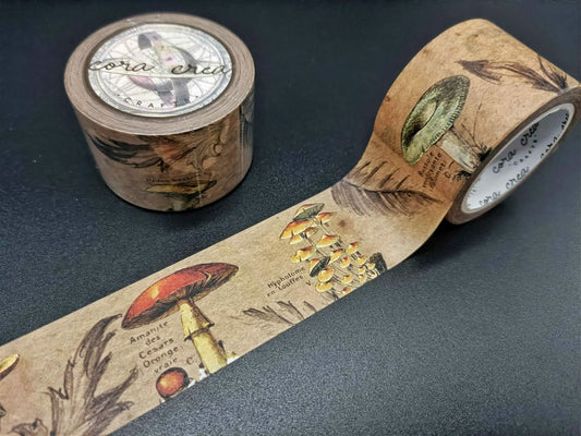 Vintage Mushroom Washi Tape